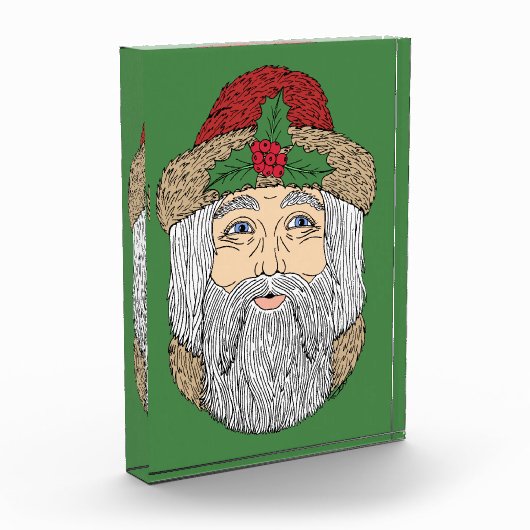 Kerstman/kerstman Fotoblokken (Links)