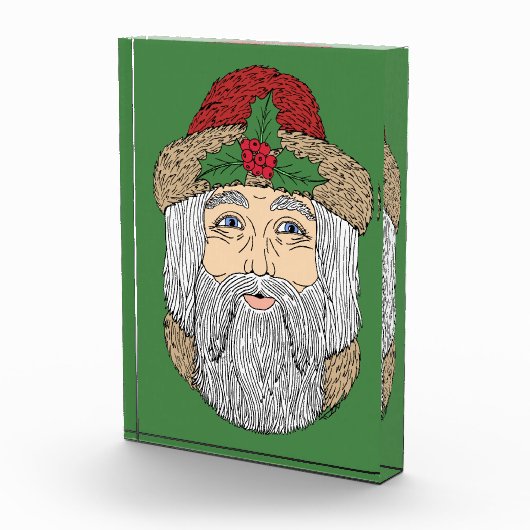 Kerstman/kerstman Fotoblokken (Rechts)