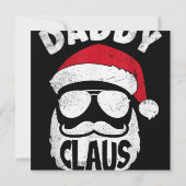 Kerstman Kerstman Grappige Kerst Overeenkomende P Kaart (Achterkant)
