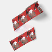 kerstman kerstman grosgrain lint (Achterkant)
