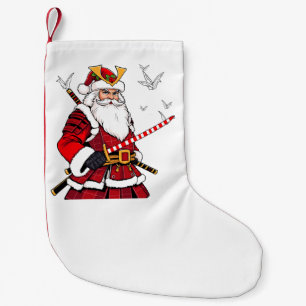 Kerstman Kerstman Japanse kunst Samurai Kleine Kerstsok