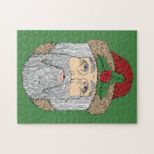 Kerstman/kerstman Legpuzzel (Horizontaal)