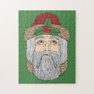 Kerstman/kerstman Legpuzzel