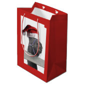 kerstman kerstman medium cadeauzakje (Achterkant Gekanteld)