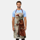  kerstman, kerstman, met bakken schort (Gedragen)