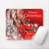 Kerstman/kerstman/Muismat en slee Muismat (Met muis)