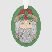 Kerstman/kerstman Ornament (voorkant)