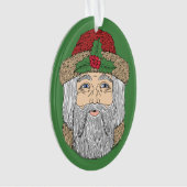 Kerstman/kerstman Ornament (voorkant)