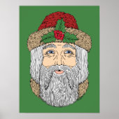 Kerstman/kerstman Poster (Voorkant)