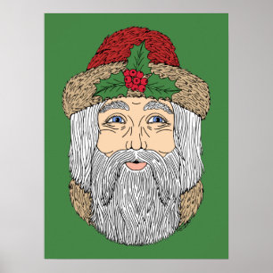 Kerstman/kerstman Poster