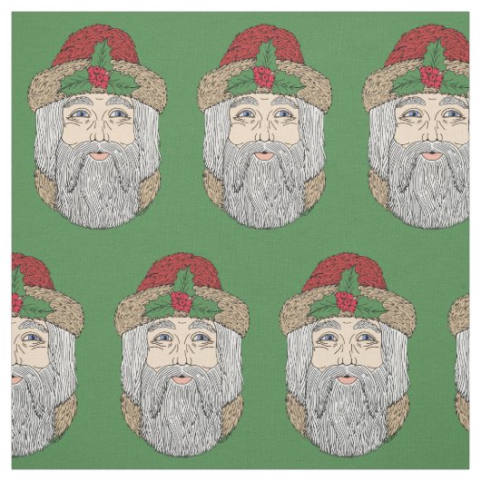 Kerstman/kerstman Stof (Swatch)