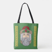 Kerstman/kerstman Tote Bag (Achterkant)