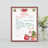 Kerstman Kerstman Verlanglijstje Voor Kinderen (Staand voorkant)