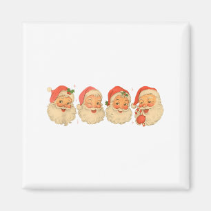Kerstman Kerstman Vintage Schattig Jolly Prettig K Magneet