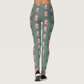 Kerstman Kerstmis Baby Leggings (Achterkant)