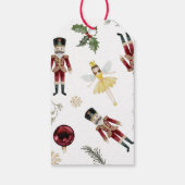 Kerstman Kerstmis Cadeaulabel (Achterkant)