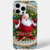 Kerstman Kerstmis Case-Mate iPhone Case (Achterkant)