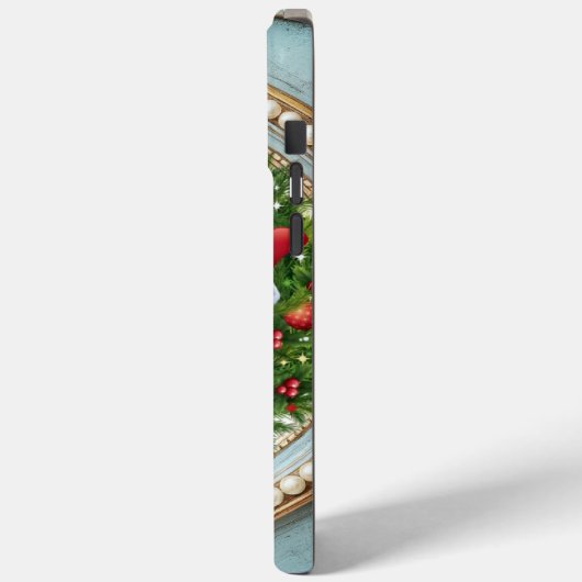 Kerstman Kerstmis  Case-Mate iPhone Case (Achterkant / Links)