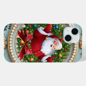 Kerstman Kerstmis Case-Mate iPhone Case (Achterkant (horizontaal))