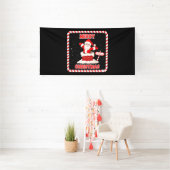 Kerstman Kerstmis Collectie 4x8 Vinyl Banner (Insitu)