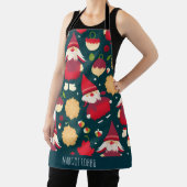 Kerstman Kerstmis Decoraties Water Patroon Schort (Insitu)