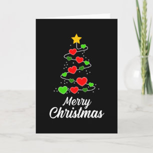 Kerstman Kerstmis Geek Liefde Grappig Cadeau-idee Kaart