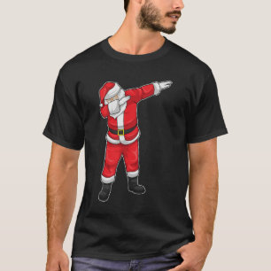 Kerstman Kerstmis Hip Hop Dance Dab T-shirt