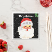 Kerstman Kerstmis HO HO HO Servet (Insitu)