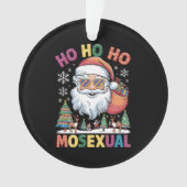 Kerstman Kerstmis Homo Kerstfeest Eerwraak Ornament (voorkant)