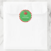 Kerstman Kerstmis Kerststip Favoriet Sticker (Tas)