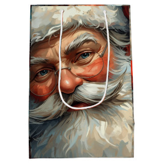 Kerstman Kerstmis Medium Cadeauzakje