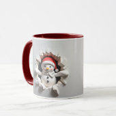Kerstman Kerstmis Mok (Voorkant links)