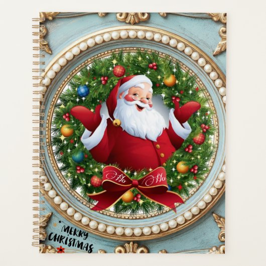 Kerstman Kerstmis Planner (Voorkant)