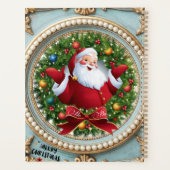 Kerstman Kerstmis Planner (Achterkant)