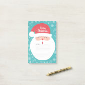 Kerstman Kerstmis Post-it® Notes (Op bureau)