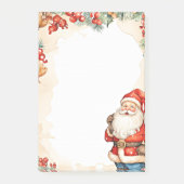 Kerstman Kerstmis Post-it® Notes (Voorkant)