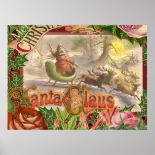 Kerstman Kerstmis Poster