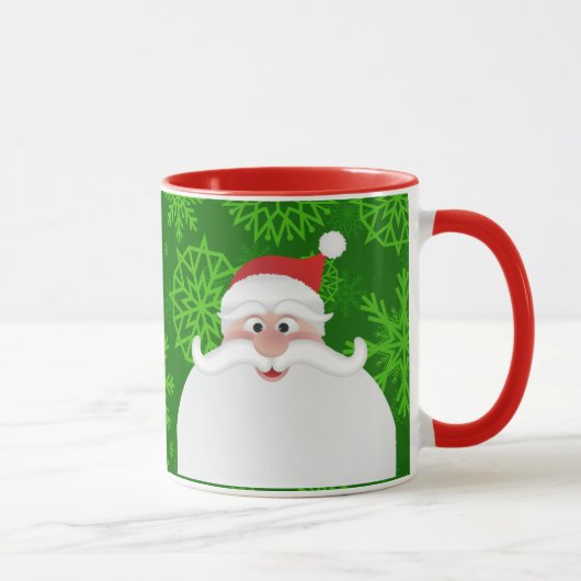 Kerstman Kerstmis Santa 330 ml Combo Mok (Rechts)