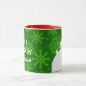 Kerstman Kerstmis Santa 330 ml Combo Mok (Midden)