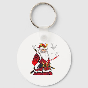 Kerstman Kerstmis Sinterklaas Japanse Kunst Samura Sleutelhanger
