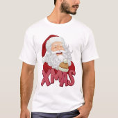 Kerstman Kerstmis T-shirt (Voorkant)