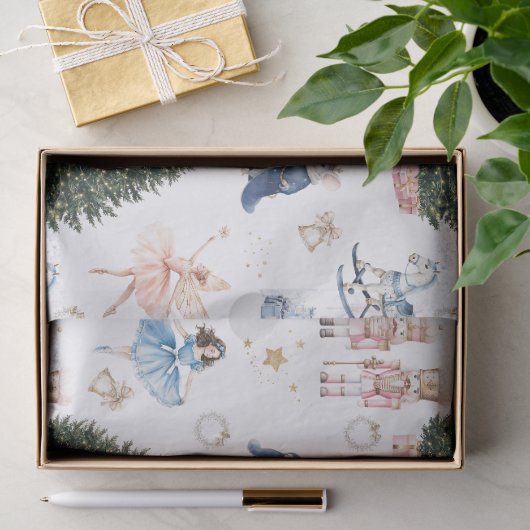 Kerstman Kerstmis Tissuepapier (Geschenk)
