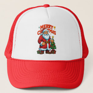Kerstman Kerstmis Trucker Pet