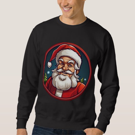Kerstman Kerstmis Trui (Voorkant)