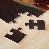 Kerstman Kerstmis vintage Legpuzzel (Zijkant)