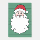 Kerstman Kerstpost Het Noteert Gift Post-it® Notes (Voorkant)