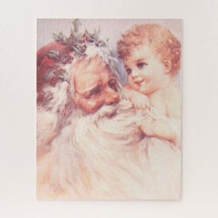 KERSTMAN KERSTPUZZEL VANOUDEJAARS LEGPUZZEL