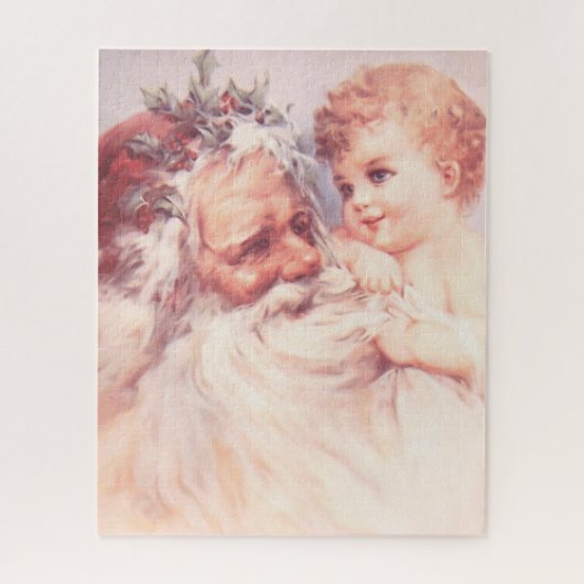 KERSTMAN KERSTPUZZEL VANOUDEJAARS LEGPUZZEL (Verticaal)