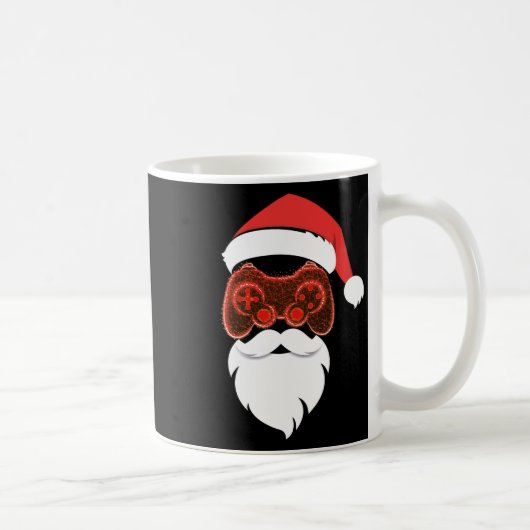 Kerstman Kerstpyjama Koffiemok (Rechts)