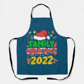 Kerstman kerstteam 2022, Santa Elf Squa Schort (Voorkant)